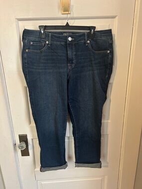 torrid Dark Indigo Cropped Ankle Jeans